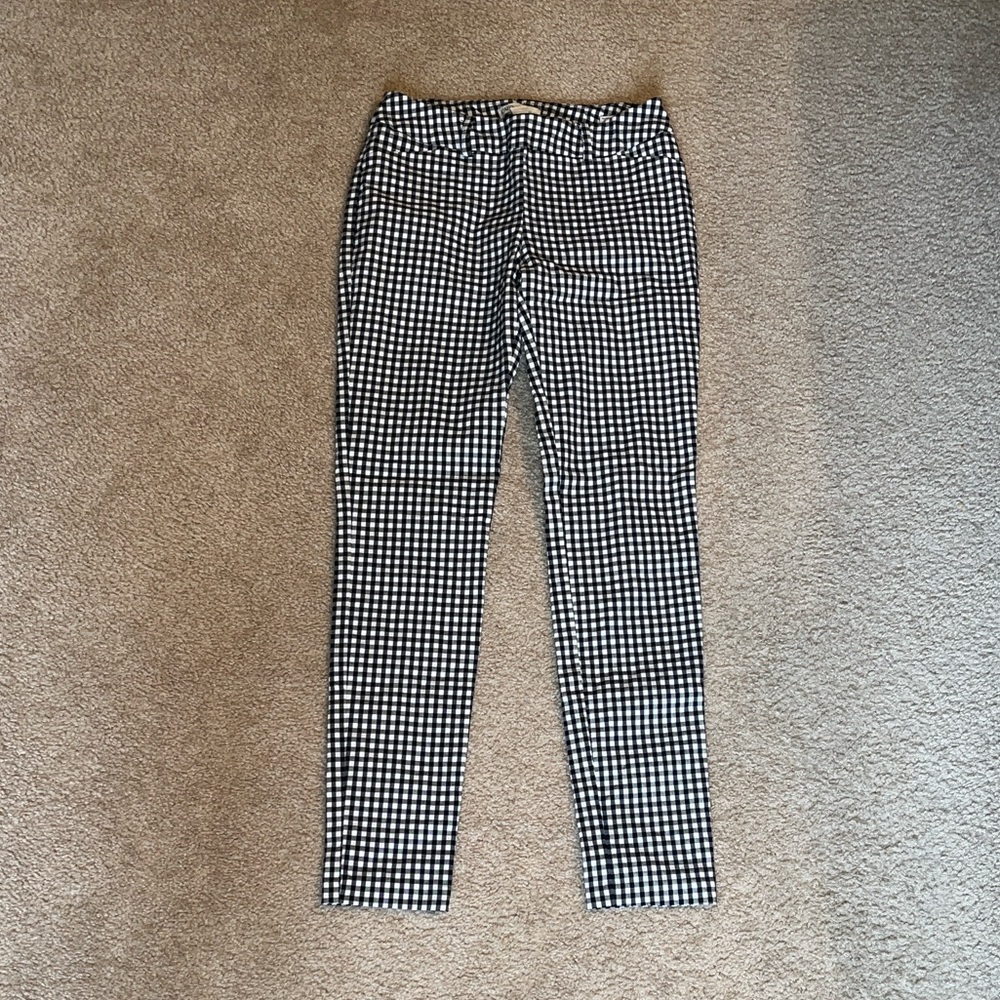 Cato Black & White Checkered Pants